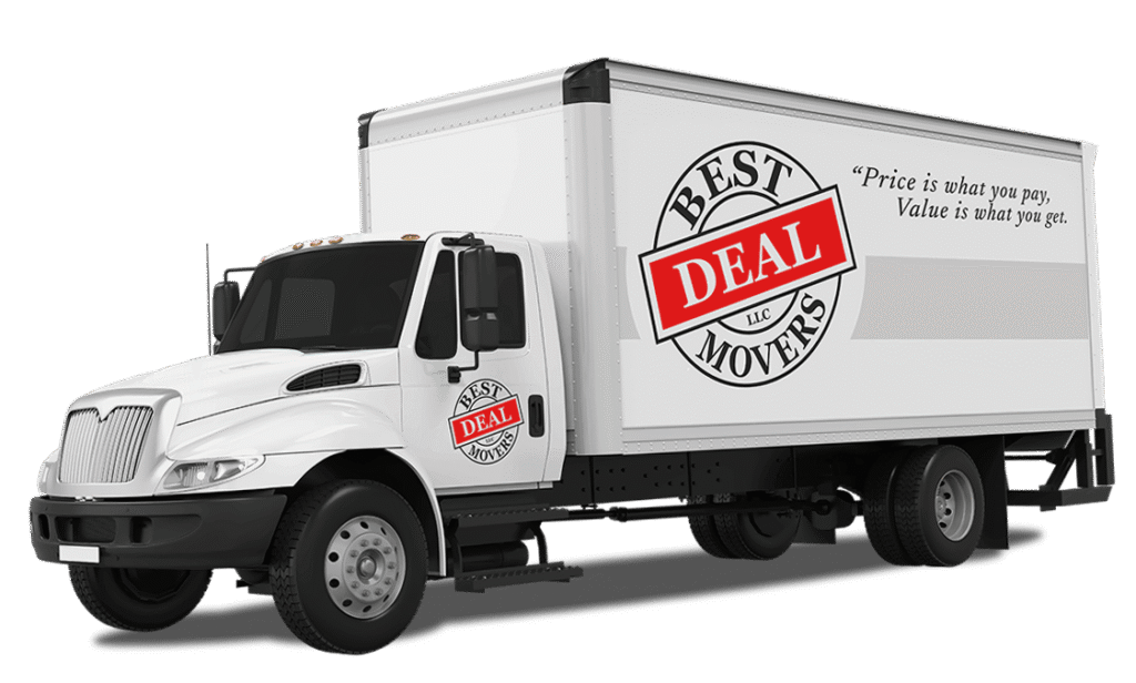Best Deal Movers moving truck serving North Atlanta, GA