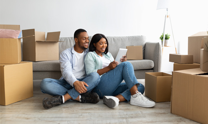 Moving tips infographic for a successful relocation.